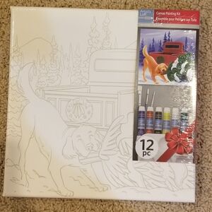 Canvas painting kit 11x11